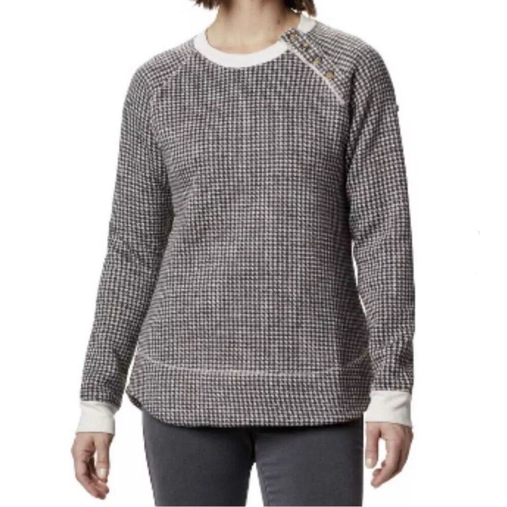 Columbia NWT sz XXL houndstooth Chillin sweater
